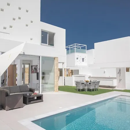 Walk To Beach- Protaras- Pool Villa, Blue Island Villa *