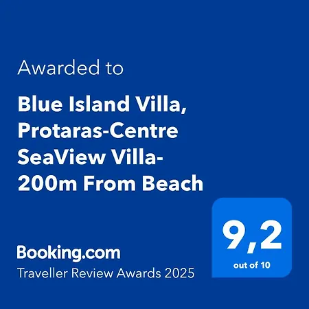 Walk To Center & Beach- Your Dream Escape, Blue Island וילה פרוטאראס